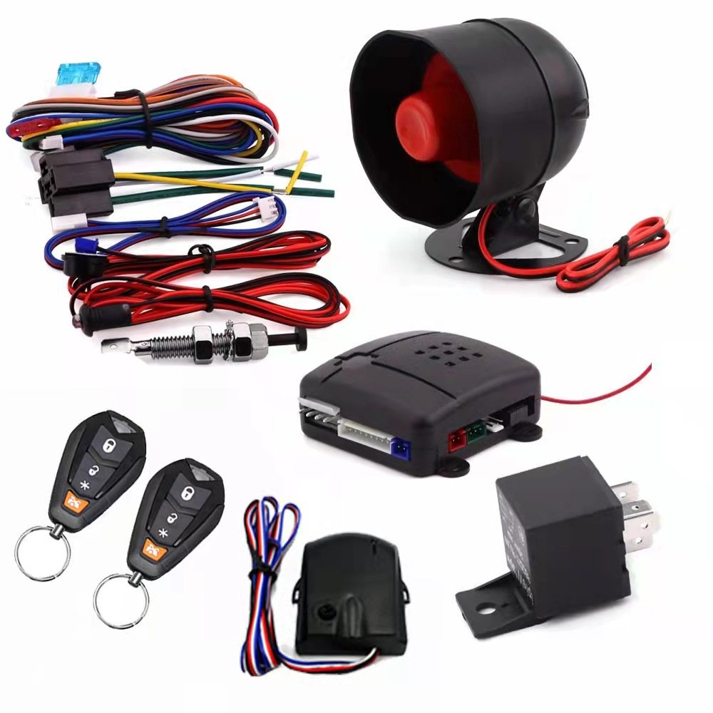 1 Way Car Alarm With Remote Start Gsm Car Alarm With Phone Call Function Smart Remote Start Car Alarms